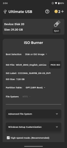 اسکرین شات 3 برنامه Ultimate USB
