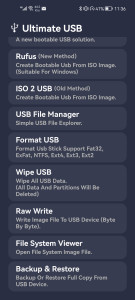 اسکرین شات برنامه Ultimate USB (All-In-One Tool) 2