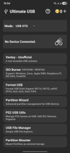 اسکرین شات 1 برنامه Ultimate USB