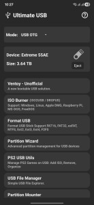 اسکرین شات 2 برنامه Ultimate USB