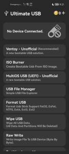 اسکرین شات 1 برنامه Ultimate USB (All-In-One Tool)