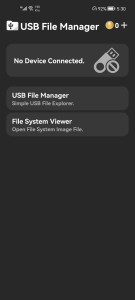 اسکرین شات برنامه USB File Manager (NTFS, Exfat) 1