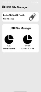اسکرین شات برنامه USB File Manager (NTFS, Exfat) 2