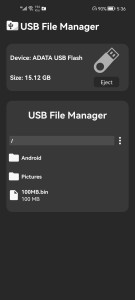 اسکرین شات برنامه USB File Manager (NTFS, Exfat) 3