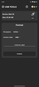اسکرین شات 2 برنامه USB TOOLS