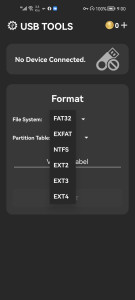 اسکرین شات برنامه USB TOOLS (Format, WIPE...ETC) 5