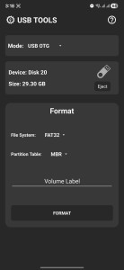 اسکرین شات 3 برنامه USB TOOLS