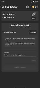 اسکرین شات 3 برنامه USB TOOLS