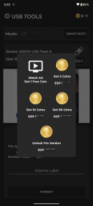 اسکرین شات برنامه USB TOOLS (Format, WIPE...ETC) 4