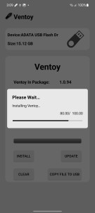 اسکرین شات برنامه Ventoy (Unofficial) 3