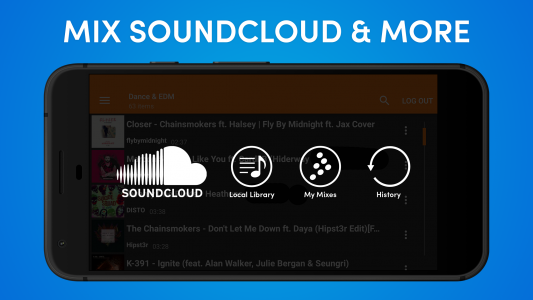 اسکرین شات برنامه Cross DJ - Music Mixer App 3