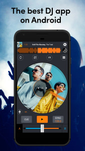 اسکرین شات 1 برنامه Cross DJ - Music Mixer App
