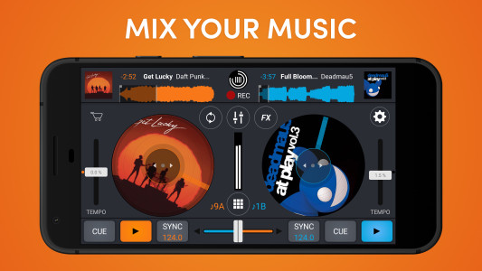 اسکرین شات 2 برنامه Cross DJ - Music Mixer App