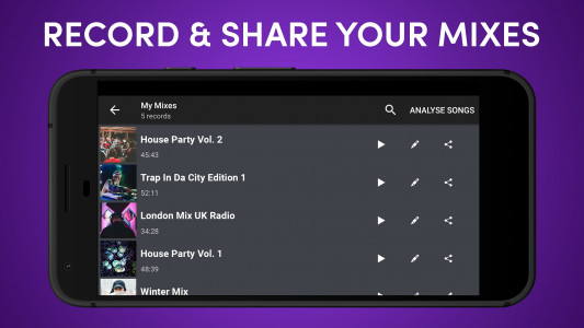 اسکرین شات برنامه Cross DJ - Music Mixer App 6