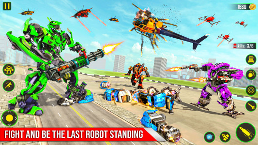 اسکرین شات 7 بازی Air Robot Game - Flying Robot