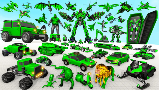 اسکرین شات 2 بازی Air Robot Game - Flying Robot