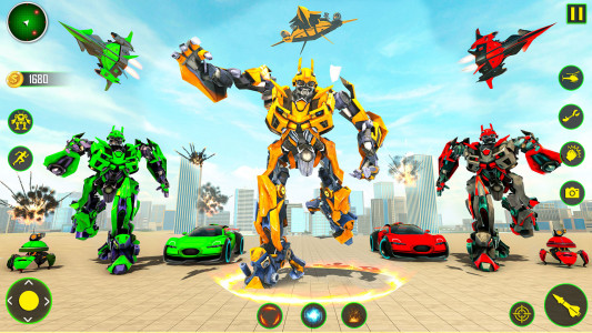 اسکرین شات 8 بازی Air Robot Game - Flying Robot