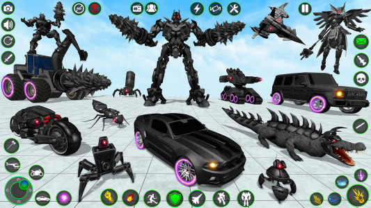 اسکرین شات 3 بازی Air Robot Game - Flying Robot