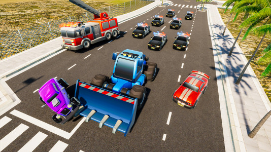 اسکرین شات بازی Mini Car Games: Police Chase 5