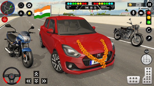 اسکرین شات برنامه Indian Bike and Car Game 3D 3