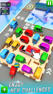 اسکرین شات برنامه Parking Jam: Tuk Tuk Game 3
