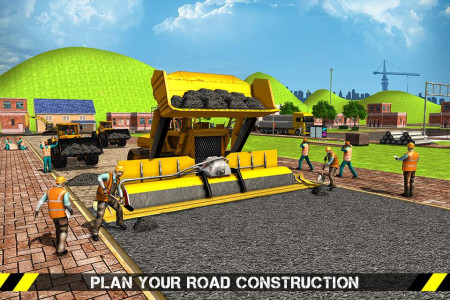 اسکرین شات بازی City Construction Road Builder 2