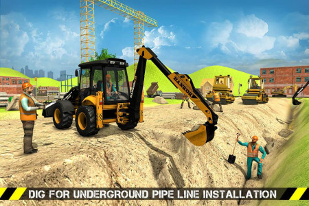 اسکرین شات بازی City Construction Road Builder 3