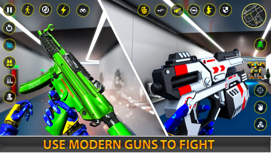 اسکرین شات برنامه Robot Shooting Game: Gun Games 6