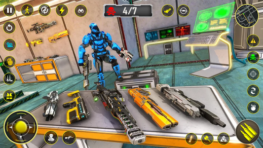 اسکرین شات برنامه Robot Shooting Game: Gun Games 8