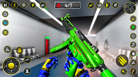 اسکرین شات برنامه Robot Shooting Game: Gun Games 2