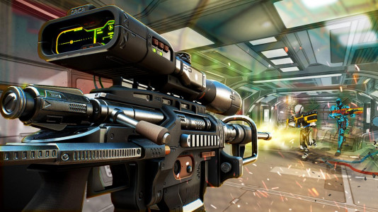 اسکرین شات برنامه Robot Shooting Game: Gun Games 1