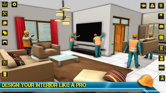 اسکرین شات 3 بازی Modern Home Design Games 3d