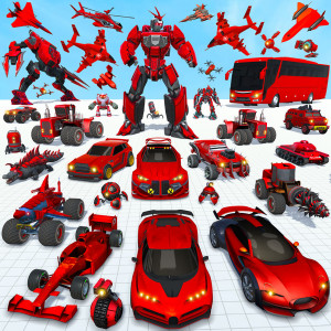اسکرین شات بازی Bus Robot Car Game: Robot Game 1