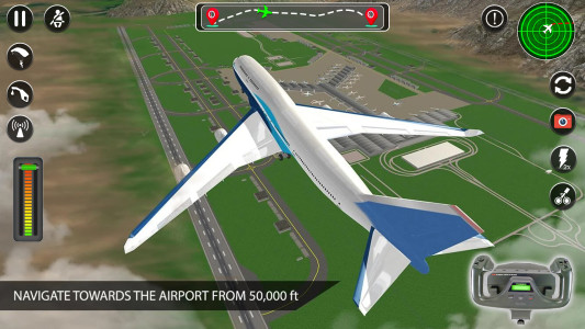 اسکرین شات 8 بازی Flight Simulator: Plane Game