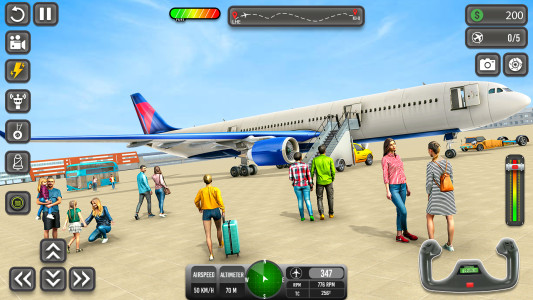 اسکرین شات 1 بازی Flight Simulator: Plane Game