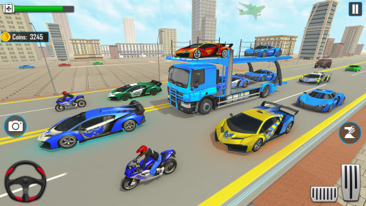 اسکرین شات بازی Police Plane Transporter Game 5