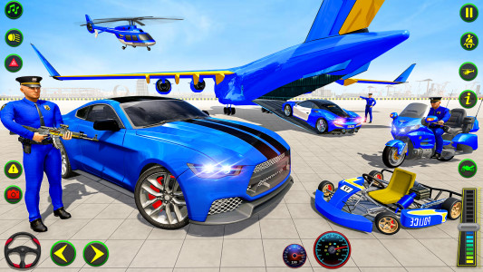 اسکرین شات بازی Police Plane Transporter Game 7