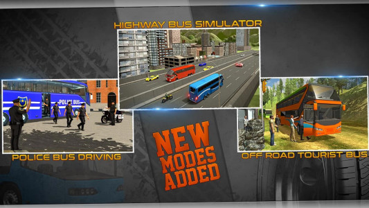 اسکرین شات برنامه Police Bus Driving Game 3D 1