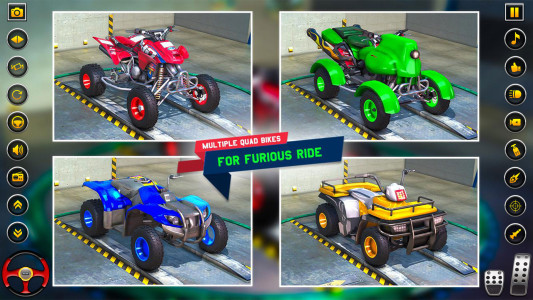 اسکرین شات 6 برنامه Quad Bike Racing - Bike Game