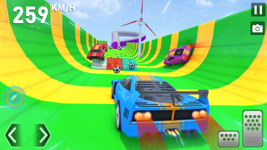 اسکرین شات برنامه Mega Ramp Car Stunt Game 2