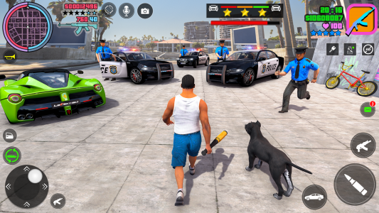 اسکرین شات برنامه Real Gangster Game: Open World 1