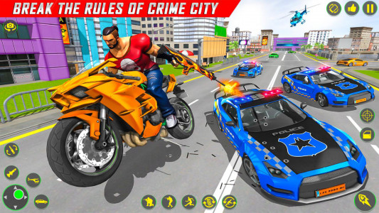 اسکرین شات برنامه Real Gangster Game: Open World 3