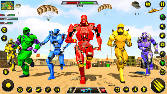 اسکرین شات 5 برنامه Fps Robot Shooting Game 3D