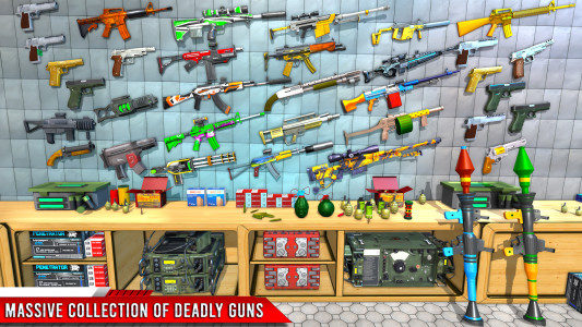 اسکرین شات 4 برنامه Fps Robot Shooting Game 3D