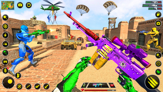 اسکرین شات 1 برنامه Fps Robot Shooting Game 3D