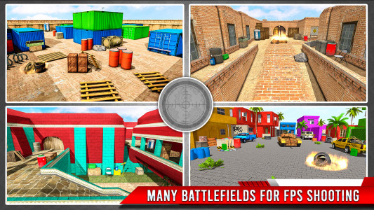 اسکرین شات 6 برنامه Fps Robot Shooting Game 3D