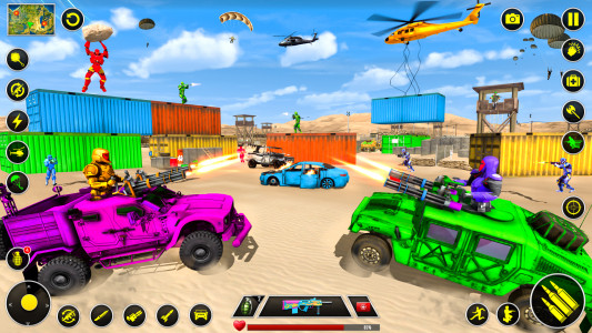 اسکرین شات 2 برنامه Fps Robot Shooting Game 3D