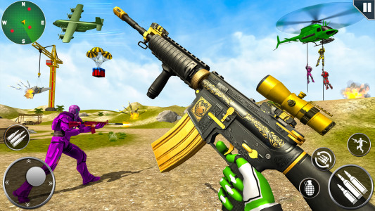 اسکرین شات برنامه Robot FPS Shooting Gun Games 3
