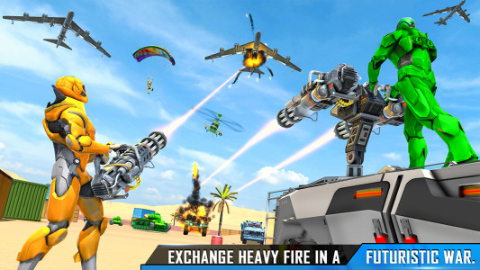 اسکرین شات برنامه Robot FPS Shooting Gun Games 5