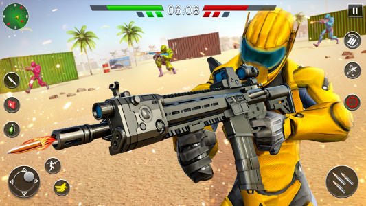 اسکرین شات برنامه Robot FPS Shooting Gun Games 1